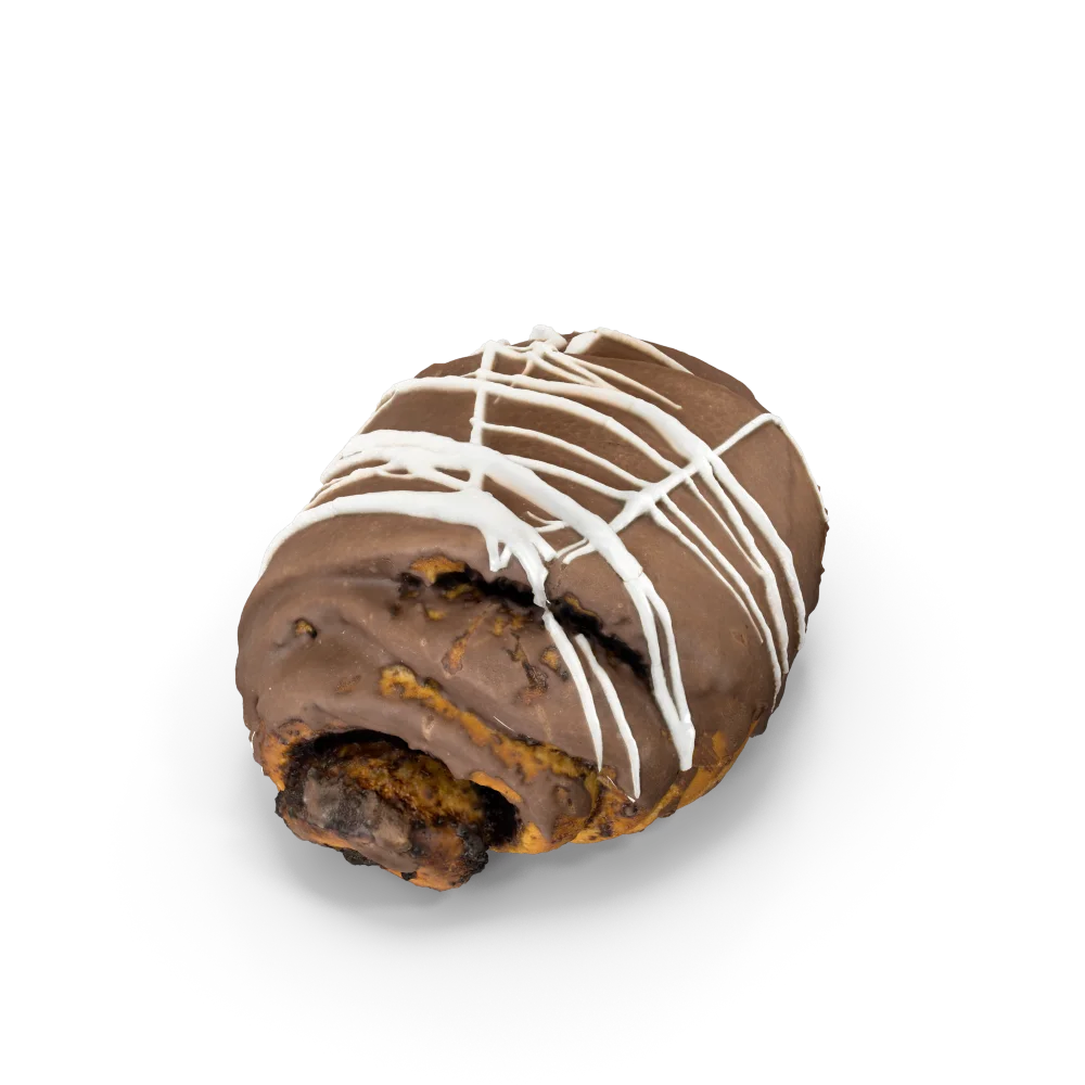 pastel danés chocolate con leche y chocolate blanco