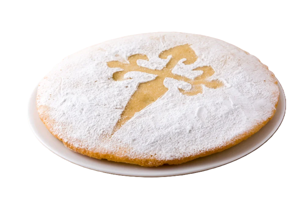 tarta de santiago de panadería david gonzález